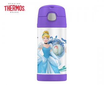 【特惠价】Thermos 膳魔师 不锈钢真空保温吸管杯 迪士尼公主 355毫升 【特惠价】Thermos 膳魔师 不锈钢真空保温吸管杯 迪士尼公主 355毫升